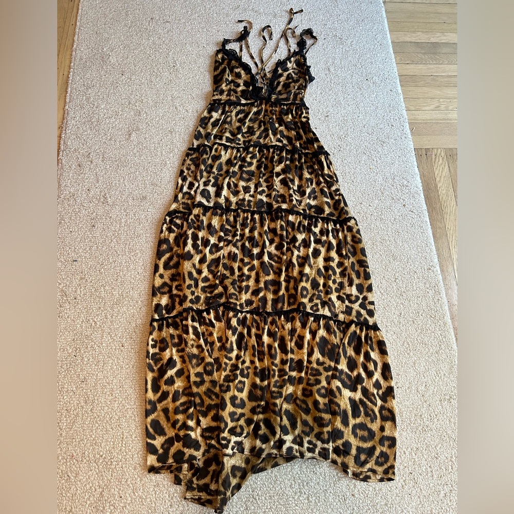 Silky leopard maxi 💓